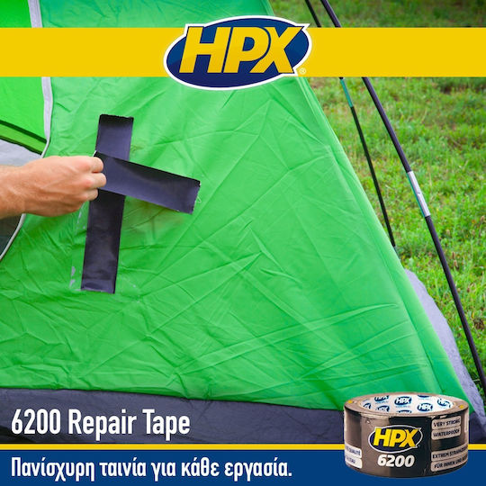 HPX 6200 Blue Αυτοκόλλητη Υφασμάτινη Ταινία Μπλε 25mx48mm