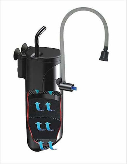 Haquoss Submarine 400 Internal Filter for Aquariums up to 30lt with Performance 400lt/h