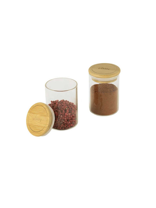 Pebbly Plastic Spice Jar 3pcs