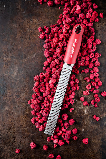 Microplane Premium Classic Citrus Fruits Grater from Stainless Steel Burgundy 30x3.5x2.5cm