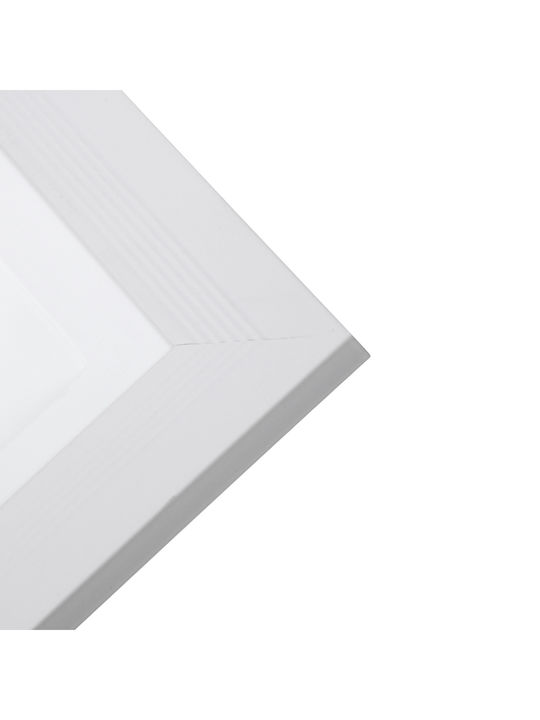 GloboStar Zeus Παραλληλόγραμμο Χωνευτό LED Panel 48W με Ψυχρό Λευκό Φως 6000K 120x30εκ.