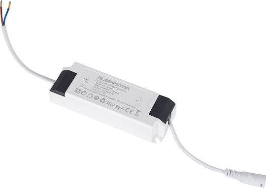 GloboStar Zeus Παραλληλόγραμμο Χωνευτό LED Panel 48W με Ψυχρό Λευκό Φως 6000K 120x30εκ.