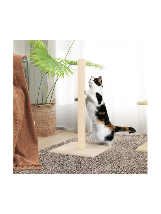 vidaXL Cat Scratching Post Pole In Gray Colour 35x35x70 cm