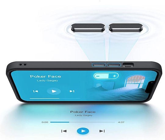 Tech-Protect Magmat Magsafe Back Cover Πλαστικό / Σιλικόνης 2mm Μαύρο (iPhone 13 mini)