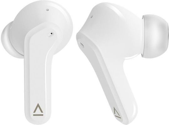 Creative Zen Air In-Ear Bluetooth-Freisprecheinrichtung Kopfhörer mit Schweißresistenz und Ladeetui Weiß
