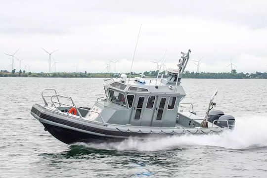 Raymarine Ray53 Безжичен Трансивър VHF Marine 25W с Монохромен Екран В Черен Цвят