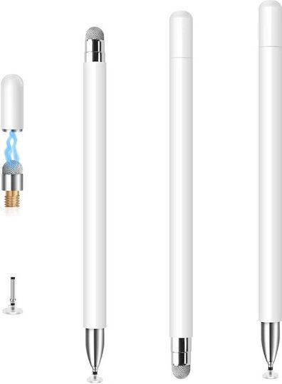 ObaStyle Touchscreen Disc Tip Απλή Γραφίδα Αφής Universal σε Μαύρο χρώμα 6788845