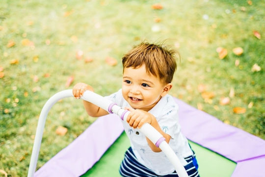 Plum Bouncer Kids Trampoline with Handle