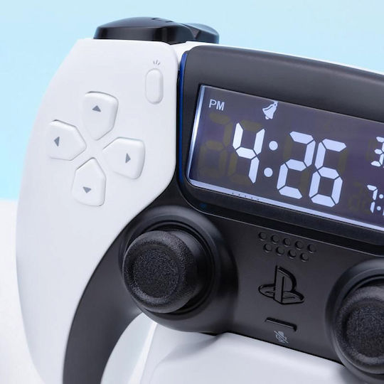 Paladone Desktop Clock Playstation Ps5 White