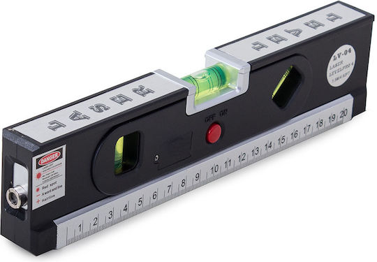 Verk Group Γραμμικό Αλφάδι Laser Κόκκινης Δέσμης