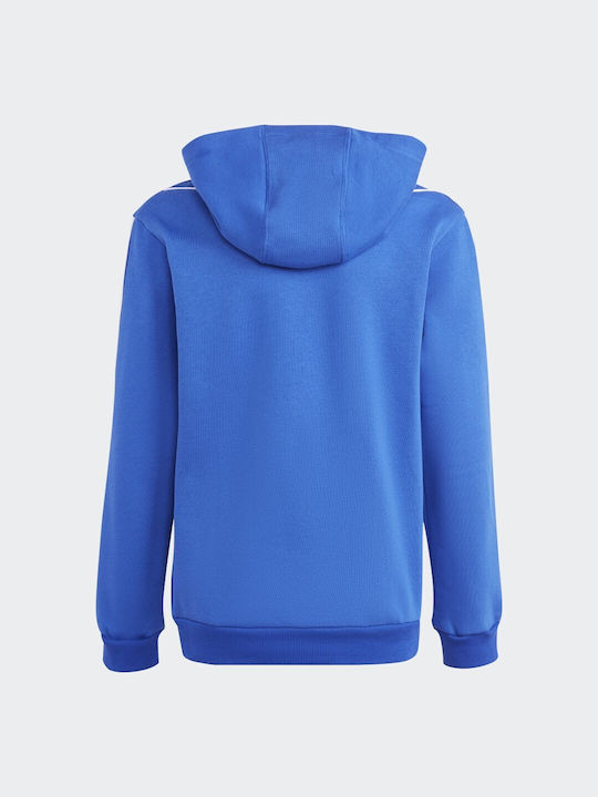 Adidas Kids Sweatshirt with Hood and Pocket Blue