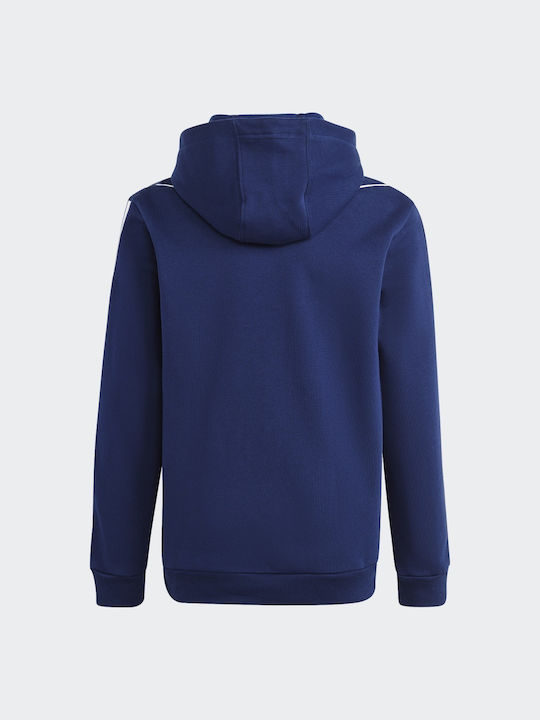 Adidas Kinder Sweatshirt mit Kapuze und Taschen Marineblau