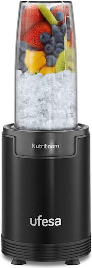 Ufesa BS2500 Nutriboom Μπλέντερ με Κανάτα Tritan 500 ml 900W Μαύρο