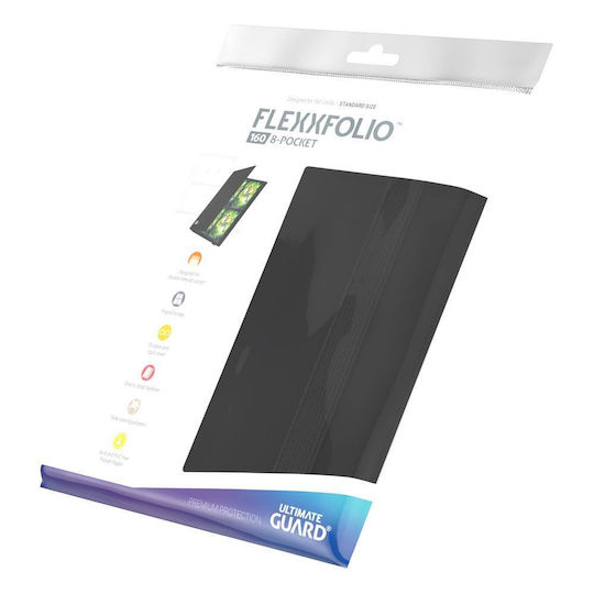 Ultimate Guard Flexxfolio 160 Binder 4-Pocket Standard Size Black