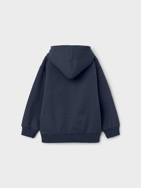 Name It Kids Sweatshirt with Hood Navy Blue