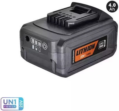 Krausmann U87020-24SΒ Grinder 125mm Battery Brushless 2x4Ah