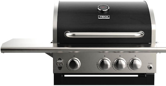 Teka 3100 G Gas Grill with 3 pcs 9.66kW and Side Burner