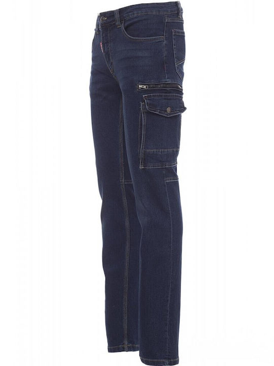 Payper West Work Trousers Jeans Blue