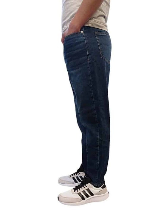 New Denim Men's Carrot Pants Blue - Blue