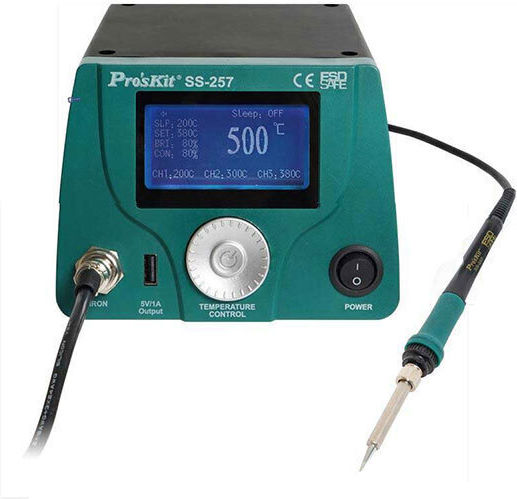 Proskit SS-257B Stație de lipit Electrică cu Reglaj de Temperatură