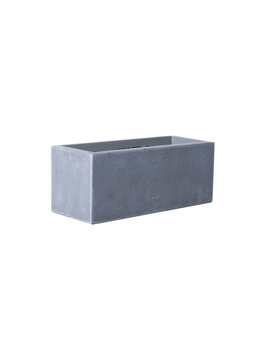 Supergreens Moody Planter Box 80x37cm în Culoare Gri C-6070-8