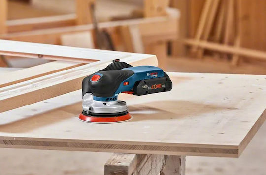 Bosch GX 18V-125 Έκκεντρο Τριβείο 125mm Μπαταρίας 18V Solo με Σύστημα Αναρρόφησης