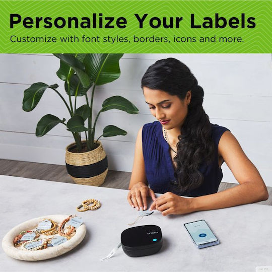 Dymo LetraTag LT-200 B Electronic Portable Label Maker in Black Colour