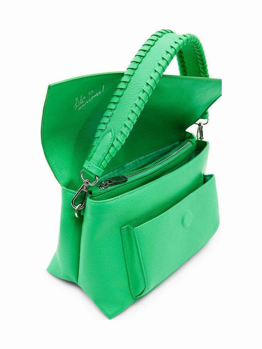 Geantă de damă De mână Verde