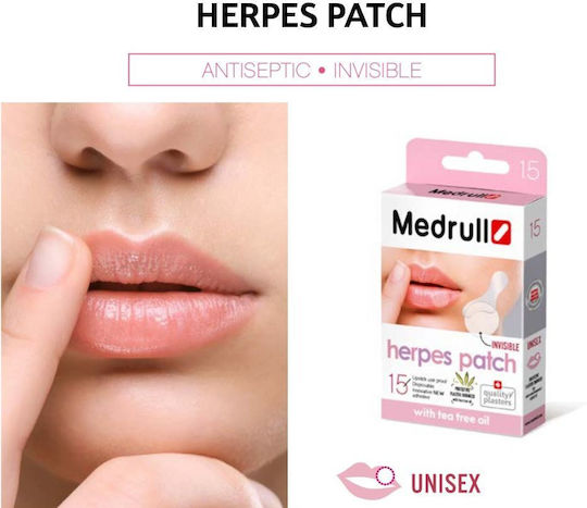 Medrull Herpes Patch With Tea Tree Oil 15τμχ