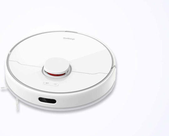 Dreame D10 Plus Прахосмукачка Робот с Лазерно Картографиране и Всмукателна Мощност 4000Pa Бяла