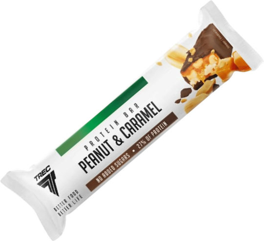 Trec Protein Bar Μπάρα με 30% Πρωτεΐνη & Γεύση Peanut Caramel 49gr