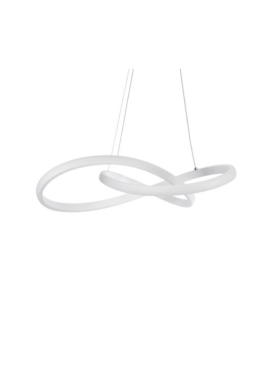 GloboStar Dexter Pendant Light White 56x56x14cm