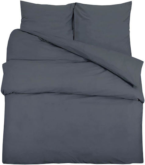 vidaXL Set King Size 260x240 Gri vidaXL Set King Size 260x240 Gri