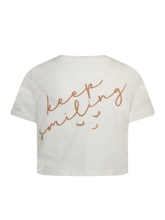 Energiers Crop Top Ecru