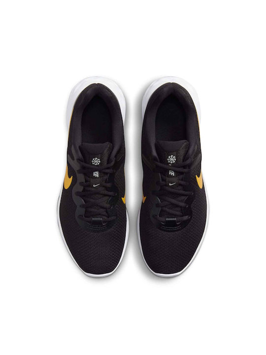 Revolution 6 Next Nature Sport Shoes Running Black / Light Silver / White / University Gold
