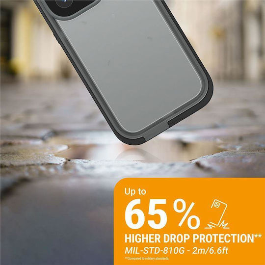Catalyst Total Protection 360 Full Cover Πλαστικό 2mm Αδιάβροχο Stealth Black (iPhone 14 Plus)