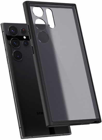 Spigen Ultra Hybrid Back Cover Plastic 2mm Frost Black (Galaxy S23 Ultra)