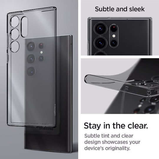 Spigen Liquid Crystal Back Cover Silicone Space (Galaxy S23 Ultra)