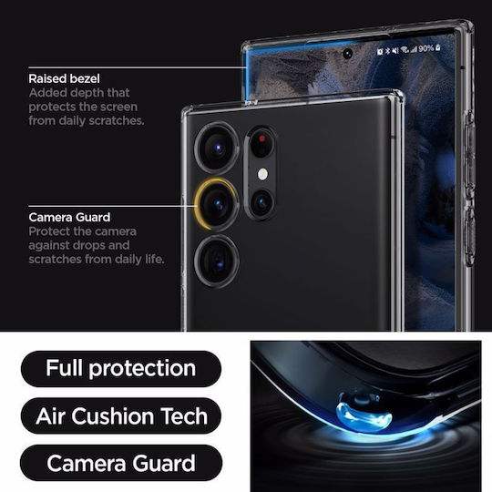 Spigen Liquid Crystal Back Cover Silicone Space (Galaxy S23 Ultra)