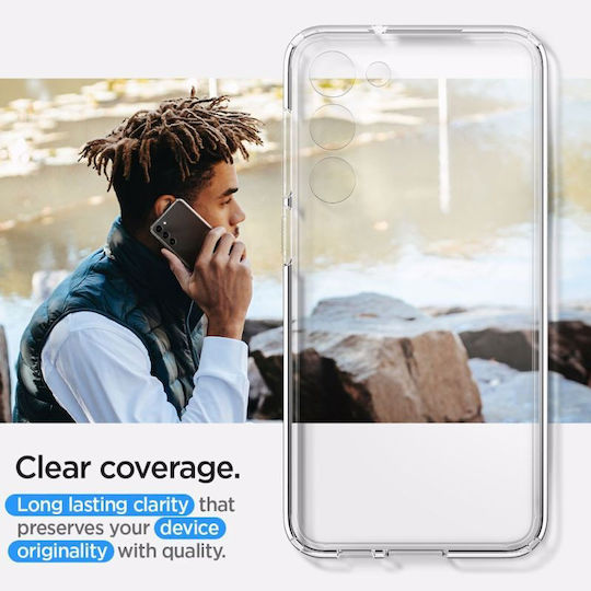 Spigen Ultra Hybrid Umschlag Rückseite Kunststoff 2mm Crystal Clear (Galaxy S23)