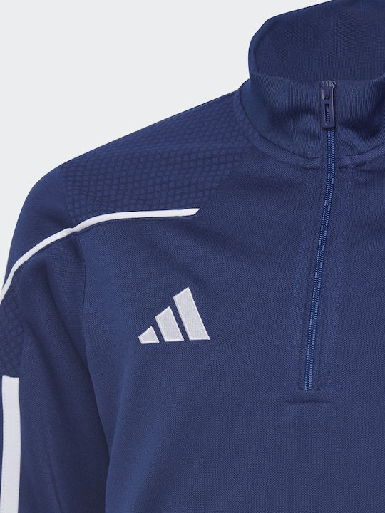 Adidas Kinderhemd Langarm Marineblau League Training