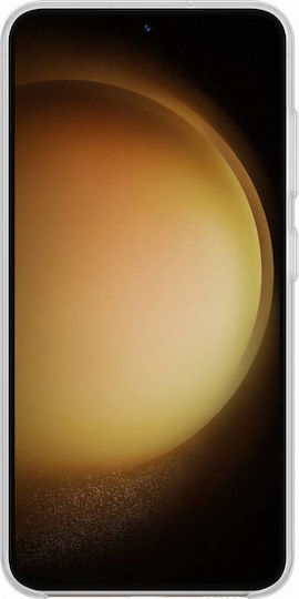 Samsung Clear Slim Cover Umschlag Rückseite Silikon Transparent (Galaxy S23)