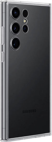 Samsung Back Cover Silicone Black (Galaxy S23 Ultra)