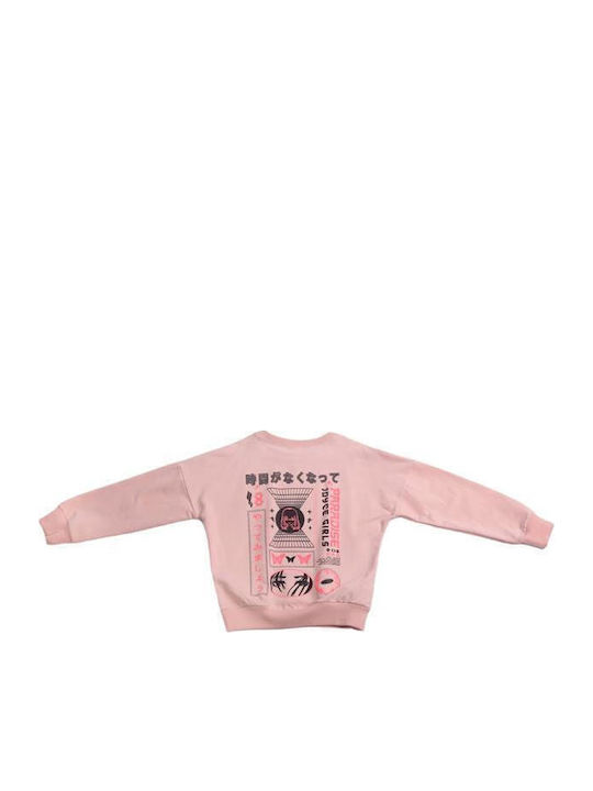 Kinder-Sweatshirt Rosa