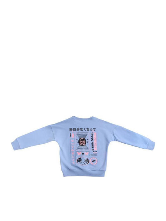 Kinder-Sweatshirt Hellblau