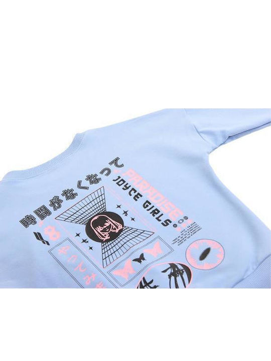 Kinder-Sweatshirt Hellblau