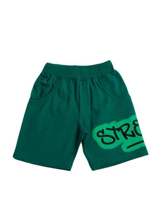 Joyce Kids Set with Shorts Summer 2pcs Green