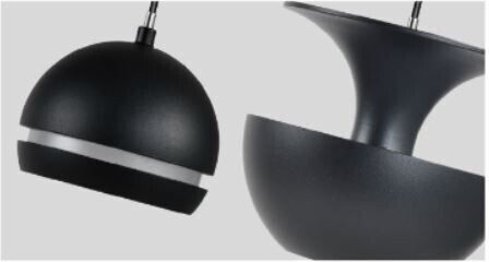 Home Lighting MF30-06-01 Βάση Τοποθέτησης για Φωτιστικά Μαύρη 77-8981