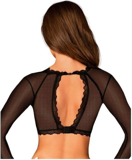 Obsessive Mibelia Γυναικείο Sexy Τοπ Black