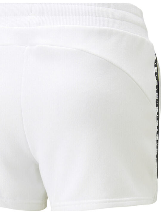 Power Tape Women's Sporty Shorts White
